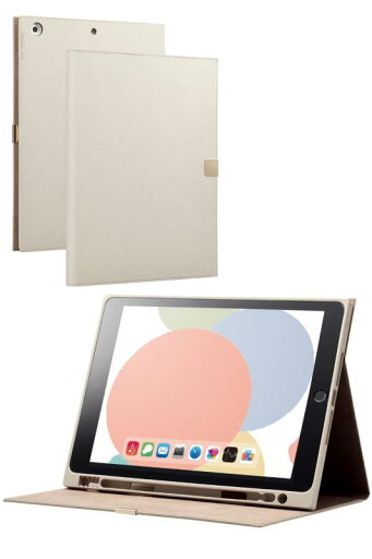 エレコム iPad 第9/8/7世代 iPad 10.2 2019年モデル フラップケース ソフトレザー &me Apple Pencil収納 フリーアングル グレージュ TB-A19RWVJMGB エレコム iPad 第9/8/7世代 iPad 10.2 2019年モデル フラップケース ソフトレザー &me Apple Pencil収納 フリーアングル グレージュ TB-A19RWVJMGB