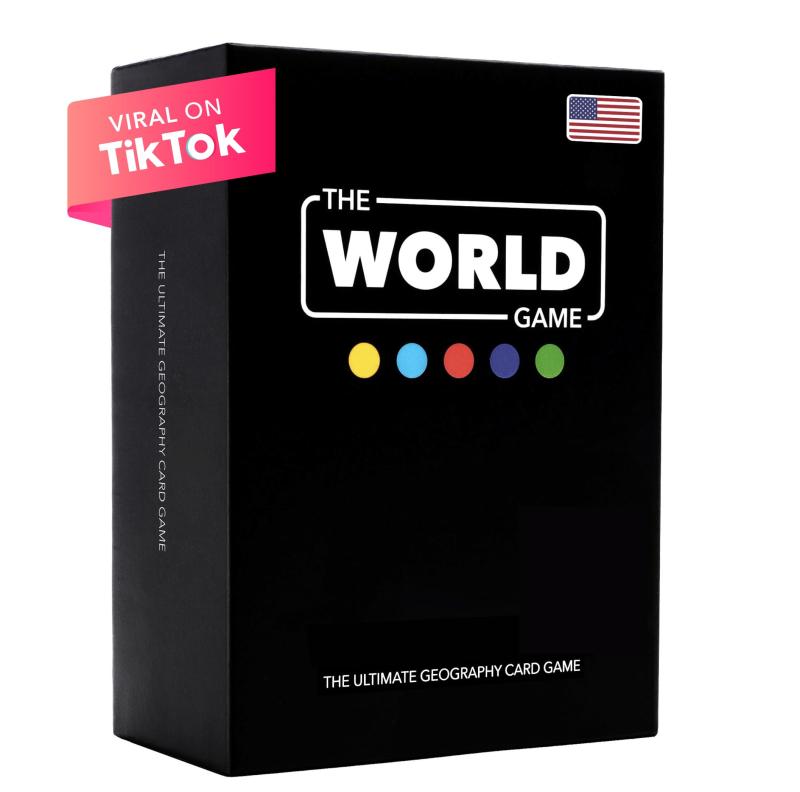 The World Game (ザ・ワールドゲーム) - 地理カードゲーム - 子供/家族/大人のための学習ボードゲーム ..