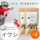 【2個セット】 いわし 煮干し 犬 おやつ 国産 無添加 ヒューマングレード 魚 カルシウム しつけ 子犬 シニア 老犬 小型犬 ひとくち オヤツ 素材そのまま toutoucoco トゥトゥココ