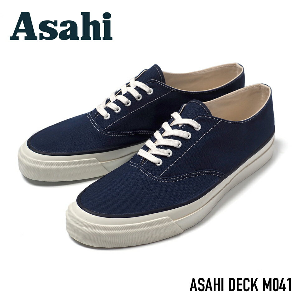 乐天商城 - ASAHI SHOES (アサヒシューズ) M041 DECK デッキシューズ KF20652 NAVY