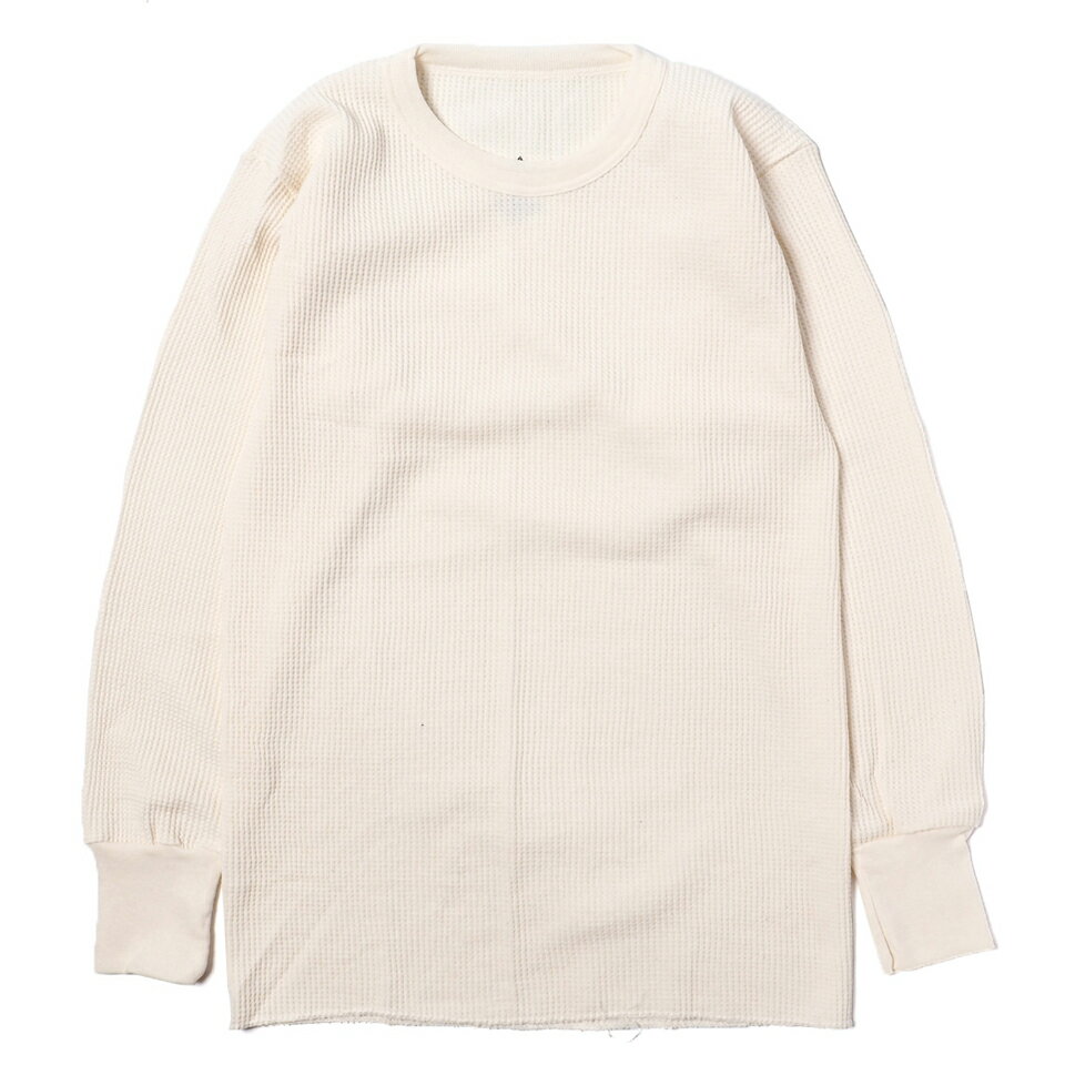 INDERA MILLS (インデラミルズ) 822LS MAXIMUM WEIGHT THERMAL マキシマムウェイトサーマル長袖Tシャツ インナー NATURAL