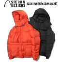 シエラデザインズ ダウンジャケット メンズ SIERRA DESIGNS (シェラデザイン) 821001 WHITNEY DOWN JACKET ホイットニーダウンジャケット