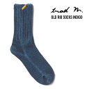 TRAD MARKS (トラッドマークス) OLD RIB SOCKS INDIGO オールドリブソックス 靴下 インディゴ染め 日本製