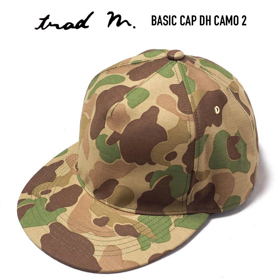 TRAD MARKS (トラッドマークス) BASIC CAP DH CAMO 2 ダックハント迷彩キャップ DUCK HUNT CAMO