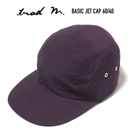 TRAD MARKS (トラッドマークス) BASIC JET CAP 60/40 ジェットキャップ PURPLE TRAD MARKS (トラッドマークス) BASIC JET CAP 60/40 ジェットキャップ PURPLE