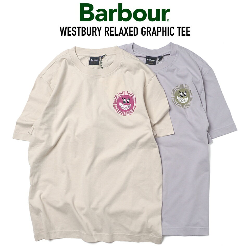 BARBOUR (バブアー) MTS1570 WESTBURY RELAXED GRAPHIC TEE グラフィックTシャツ
