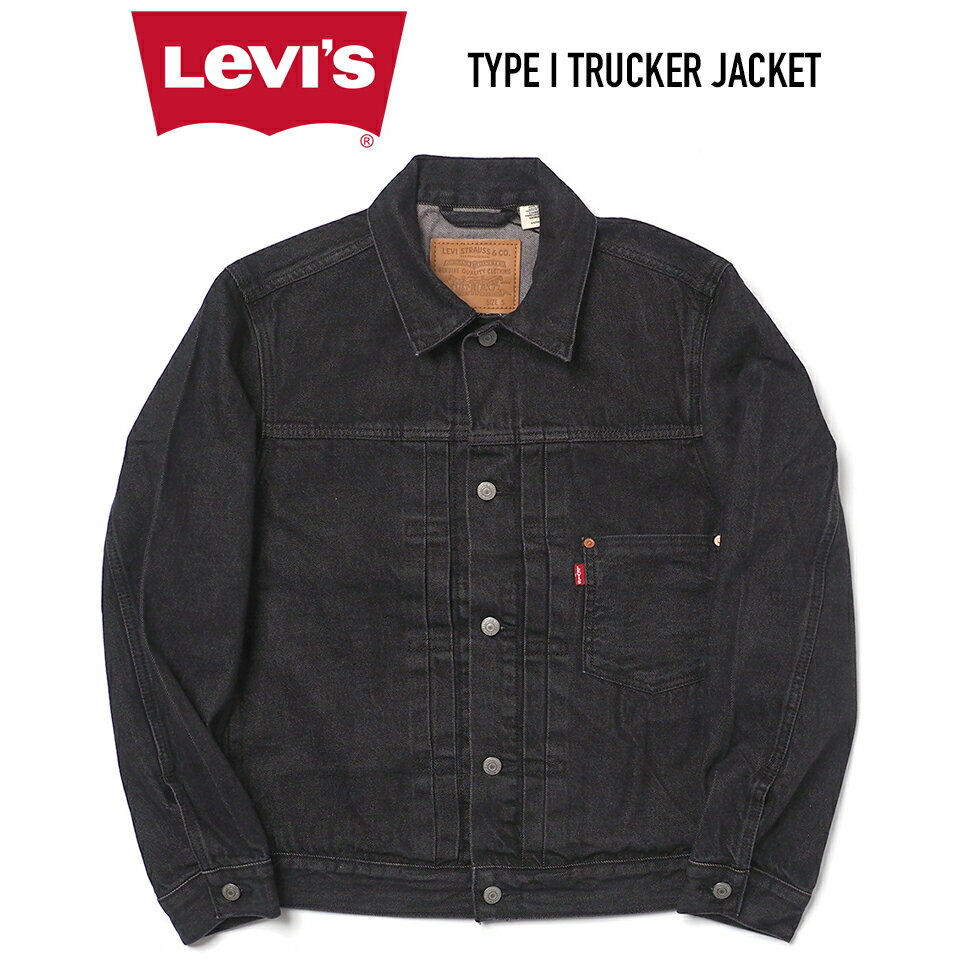 乐天商城 - LEVI'S (リーバイス) TYPE I TRUCKER JACKET デニムトラッカージャケット 007X8-0000 BIG STEP RINSE SELVEDGE