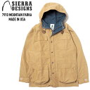 SIERRA DESIGNS (シェラデザイン) 7910 MOUNTAIN PARKA マウンテンパーカー MADE IN USA アメリカ製 VINTAGE TAN/NAVY