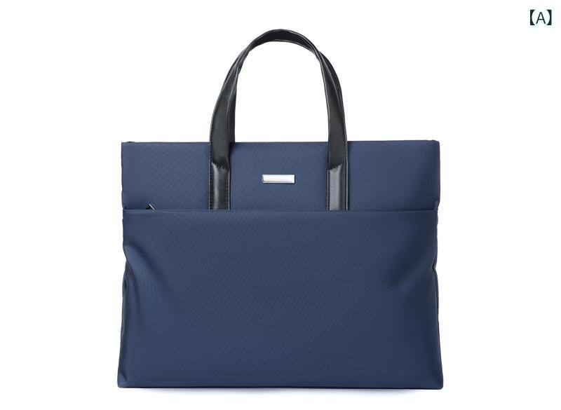 ブリーフケース ビジネスバック 新型 ビジネス ブリーフケース大容量 防水 ハンドバッグ 多層 斜め 掛..