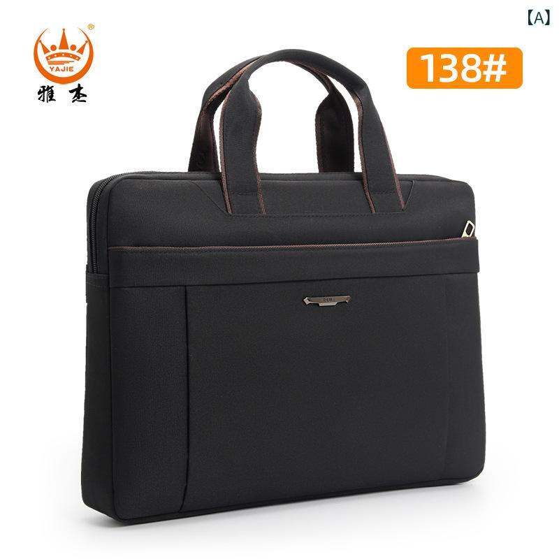 ブリーフケース ビジネスバック メンズ ブリーフケース オックスフォード 布 防水大容量 ファイル バッ..