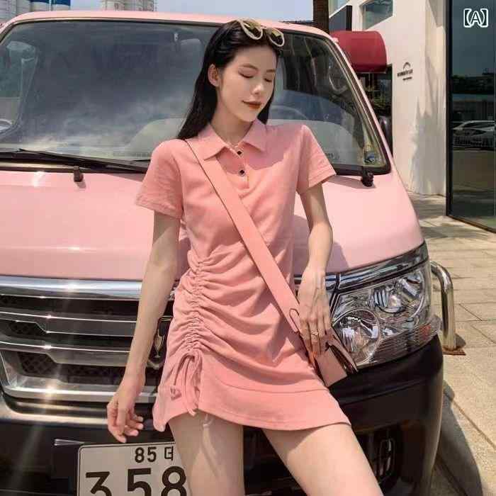 シャツワンピース ワンピース レディース 半袖 ロング コットンワンピ 透け感 夏 欲 風 ワンピースの新 商品は 夏の ストラップを 身に 着けて 腰を 細くした 半袖 スカートの スカートを 見せます。