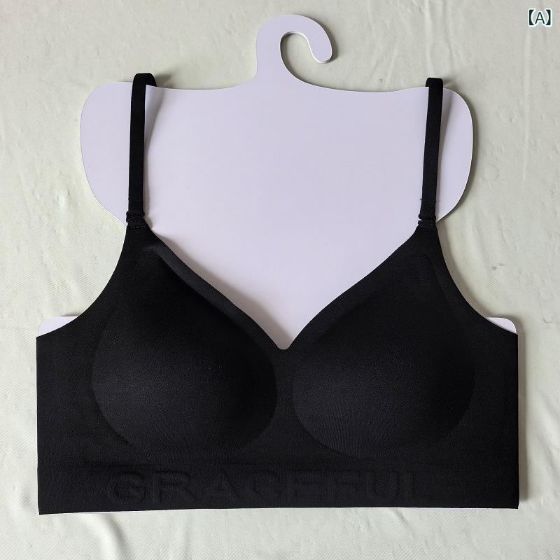 ナイトブラ ノー ノンワイヤー 育乳 谷間 伸縮性 女性用 インビジブル シームレス 下着 クロス バック 小さい 胸 プッシュアップ U 字型 バックレス セクシーブラ