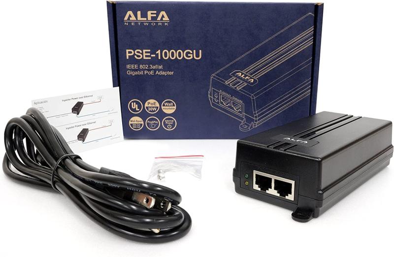 ALFA PSE-1000GU 48V 30W ӥå Giga PoE󥸥 IEEE802.3at IEEE802.3afб ХåեBIJ-POE-1P2GHLT BIJ-POE-1P/HGߴ 掠ץ饤LAN-GIHINJ2ߴ 쥳 EIB-UG01-PL2ߴ...