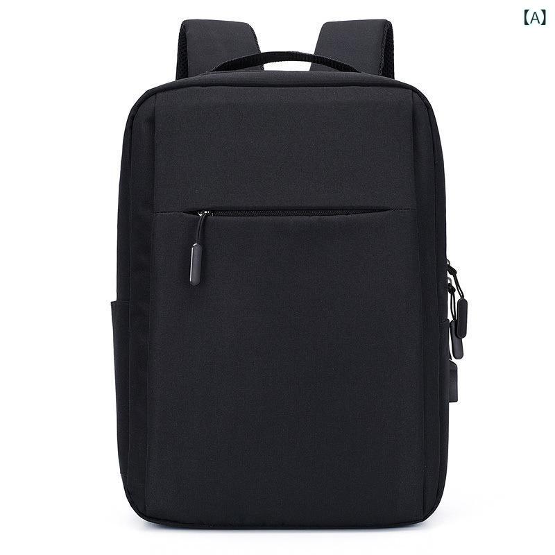 ロゴ クロスボーダー 充電 ラップ トップ バック パック メンズ レディースの カジュアル ビジネス ミ..