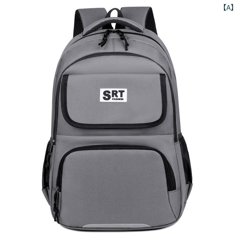 メンズ リュックサック ビジネス リュックサック大容量 汚れ 防止 防水 パソコン バッグ 旅行 中学生 ..