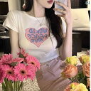 ファッション 服 オシャレ カワイイ シンプル 大カワイイ サイズ 婦服 シャツ 袖 スタッキング トップス Tシャツ レディース 半袖 Tシャツ 夏の ホット...