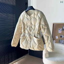 ミリタリー風 レディース カーキ マウンテン おしゃれ アウター ミリタリー風 レディース カーキ マウンテン おしゃれ アウター 薄っぺらな ダウン ジャケット レディース ショート タイプ 2024の 新型は 腰の 菱 格の 小さい 背の ファッショ