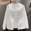 薄手 夏ジャケット 涼感 カジュアル サマーアウター 2025 夏の 新型 帽子 付き 日焼け防止 服 男性 感 ファッション