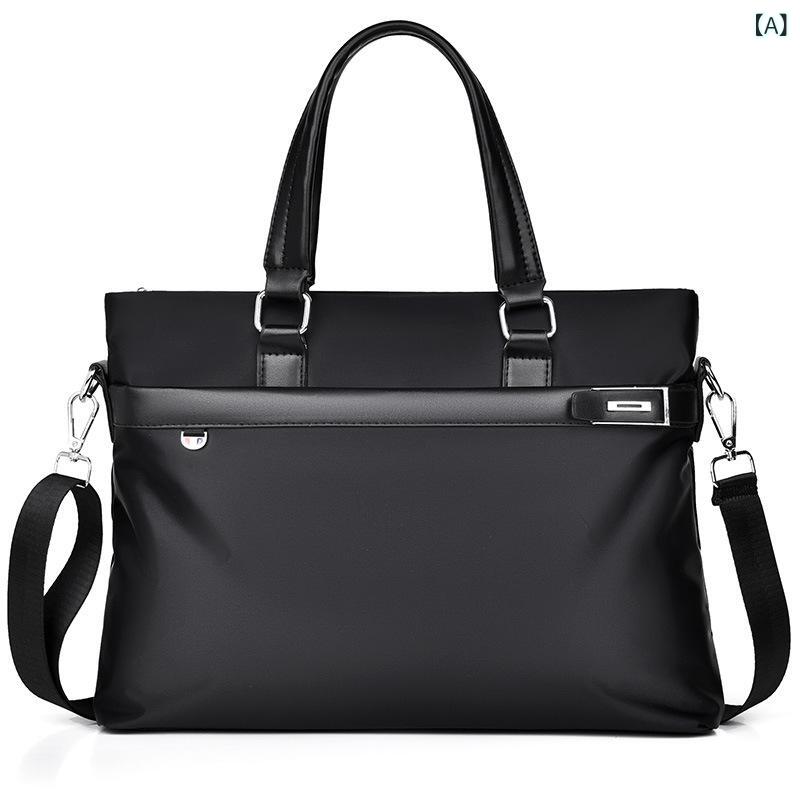 ショルダーバッグ メンズ 通勤 ビジネスショルダー バッグ 軽量 大容量 通勤用 ショルダーバッグ メンズ 通勤 ビジネスショルダー バッグ 軽量 大容量 通勤用 2024 新型 斜め ショルダー 男性 カバン ハンドバッグ ファッション ノート パソコ(4)