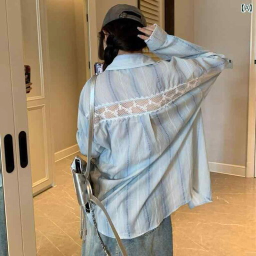 女性用 バック レース ステッチ 日焼け防止 シャツ 夏の ユニークな の トップス 美しい 薄手の コート シャツ 女性用 バック レース ステッチ 日焼け防止 シャツ 夏の ユニークな の トップス 美しい 薄手の コート シャツ