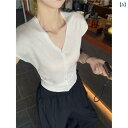 "冷感 レディースニット 薄手 サマーカーデ 夏用羽織 UVケア " &quot冷感 レディースニット 薄手 サマーカーデ 夏用羽織 UVケア &quot 韓国 Vネック 半袖 ニット Tシャツ レディース 夏 プリーツ スリムフィット インナー 優