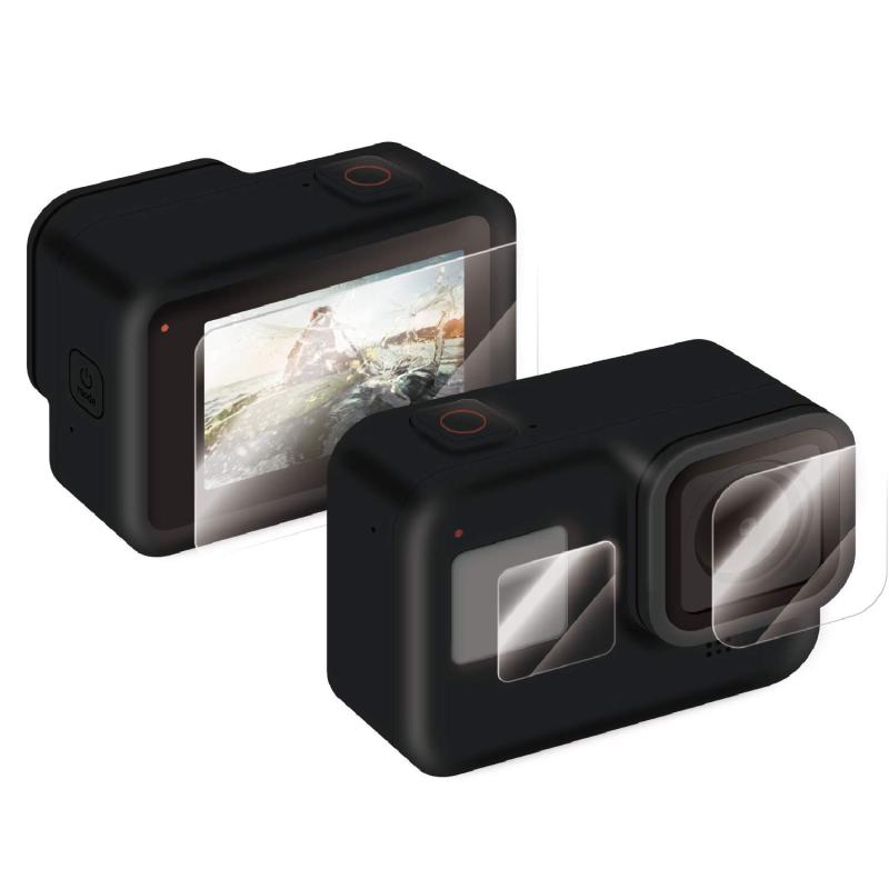 エレコム GoPro HERO8 Black ガラスフィルム 0.33mm 防指紋 光沢 AC-GP8BFLGG詳しくは「商品の仕様」「商品の説明」をご確認ください。なめらかな指滑りを実現するリアルガラスを採用。GoPro HERO8 Blackの画面をキズや汚れから守る、スタンダードタイプの液晶保護ガラスフィルムです。鉛筆硬度9Hの強化ガラス採用により、保護ガラス表面のキズを防止します。硬度は実力値です。光線透過率約90%を実現し、画質を損なわない透明感を実現しています。指紋・皮脂汚れが付きにくく、残った場合でも簡単に拭き取れる指紋防止加工を施しています。