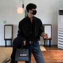 無地 パナマシャツ シンプル メンズシャツ 夏用 涼しいシャツ 無地 パナマシャツ シンプル メンズシャツ 夏用 涼しいシャツ 新型の 軽くてな 高級 感の カレーの シャツ メンズ 長袖の 韓国 ゆったりしている シャツ メンズ シンプル 質感の ファ