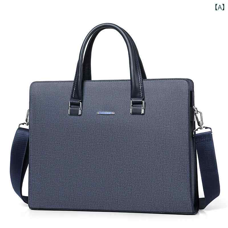 ショルダーバッグ メンズ 通勤 ビジネスショルダー バッグ 軽量 大容量 通勤用 ショルダーバッグ メン..