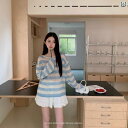 "レディース ラッシュガード 水陸両用 ウェア 紫外線対策 水着 " &quotレディース ラッシュガード 水陸両用 ウェア 紫外線対策 水着 &quot 韓国 ドーパミンは 色の 縞の 氷の 糸の ニットの レディース 夏の 露 背の ゆったりした