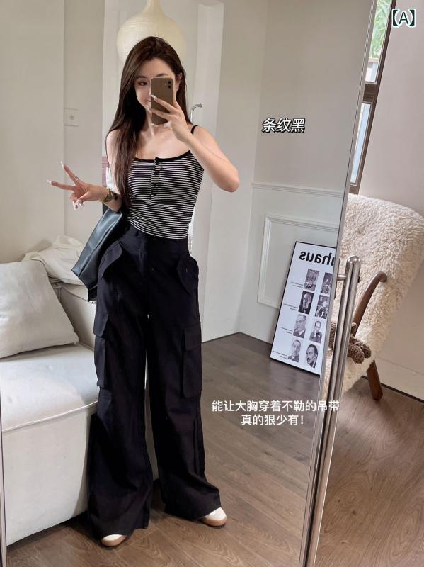 吸湿速乾 冷感 涼しい 薄手 スポーツ ストレッチ 秋冬 ギャルの ストライプの ストラップが おしゃれで 胸 パッド 付きの レディース中に 魅惑的 感が。