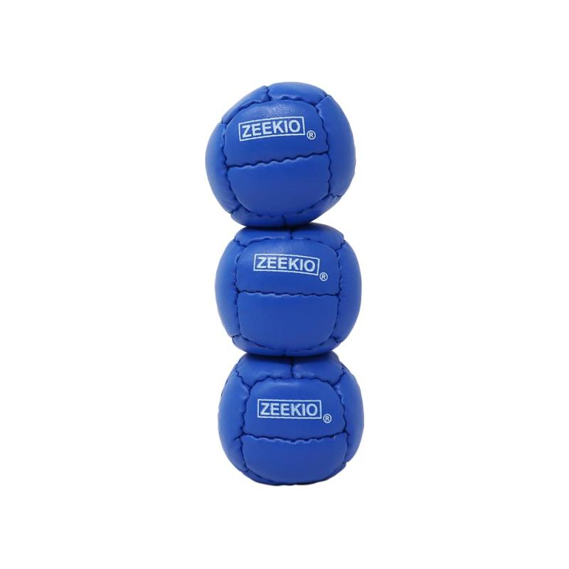 Zeekio Galaxy Juggling Ball Gift Set- 3 Galaxy Juggling Balls- Blue by Zeekio