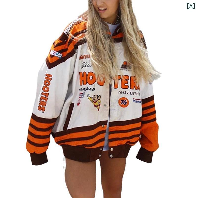 ショート丈 パーカー 羽織り用 アウター 春アウター ショート丈 パーカー 羽織り用 アウター 春アウター 春秋型 クロスボーダー スポーツ 風 オレンジ色 プ...