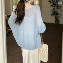 "冷感 レディースニット 薄手 サマーカーデ 夏用羽織 UVケア " &quot冷感 レディースニット 薄手 サマーカーデ 夏用羽織 UVケア &quot スタイル ニットカーディガン レディース 2025 夏 無地 シングル アウター ミドル丈 シ