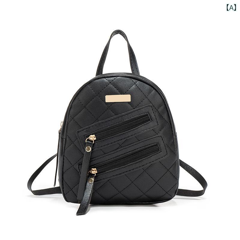 2024年向けのキルティング入り女性用バッグ、カジュアルバックパック、ミニバッグ、ショルダーバッグ、クロスボディバッグ、携帯電話用バッグを簡易発送可能。(x2)