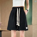 レディース ショートパンツ ハーフパンツ ボトムス デニム 短パン ストレッチ ルームウエア キャンプ アウトドア おしゃれ 【大 サイズ 80300 斤】 綿 質 スポーツ パンツ 女性 夏 カジュアル パンツ ゆるい 広 脚 五分 ズボン