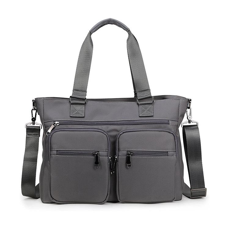 ビジネスバッグ 軽量 軽い ビジネスバッグ 軽量 軽い クロスボーダー 片 肩 手提げ オックスフォード 布大容量 ショルダーバッグ 軽やか 多 ポケット 出張...