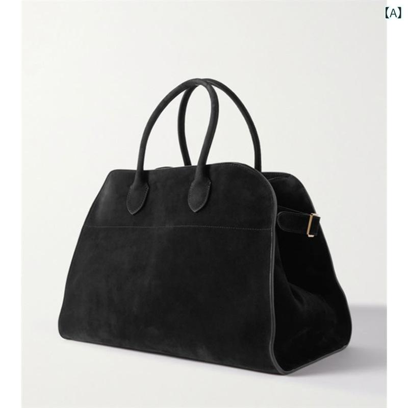 ビジネスバッグ 軽量 軽い ビジネスバッグ 軽量 軽い トップ 層 牛革 The Row バッグ 董 潔同 金 Margaux 15大容量 ハンドバッグ 通勤 トートバッグ
