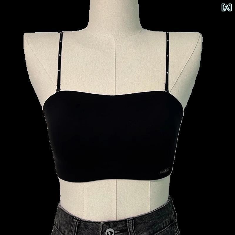 ナイトブラ ノー ノンワイヤー 育乳 谷間 伸縮性 2423 楽な 5世代は トランポリンを 着ています。