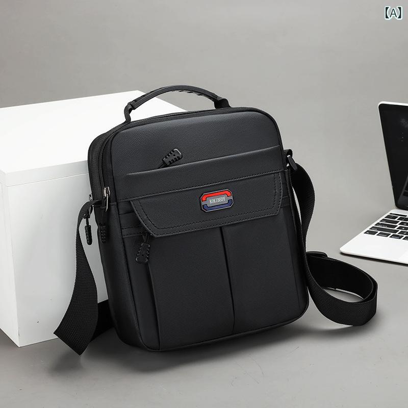 ショルダーバッグ メンズ 通勤 ビジネスショルダー バッグ 軽量 大容量 通勤用 ショルダーバッグ メン..
