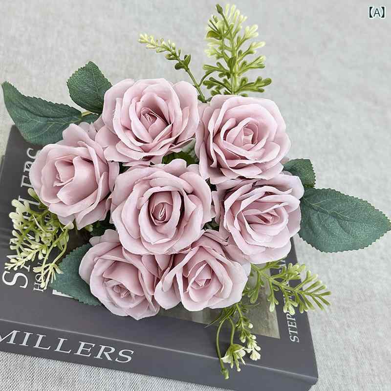 造花 インテリア ブーケ 花束 フェイクフラワー アーティフィシャルフラワー 蒲公英 チューリップ 結婚式 DIY パーティー 撮影 美術館 ホーム 庭園 キッチン オフィス 喫 パーティー 部屋 飾り 人工植物 観賞植物 電気 商 ネットの x2