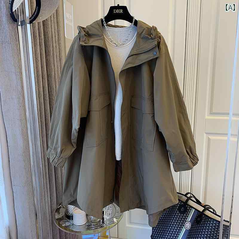 ショート丈 パーカー 羽織り用 アウター 春アウター ショート丈 パーカー 羽織り用 アウター 春アウター の 大衆は ゆったり カジュアル 繭の ポケットを ...