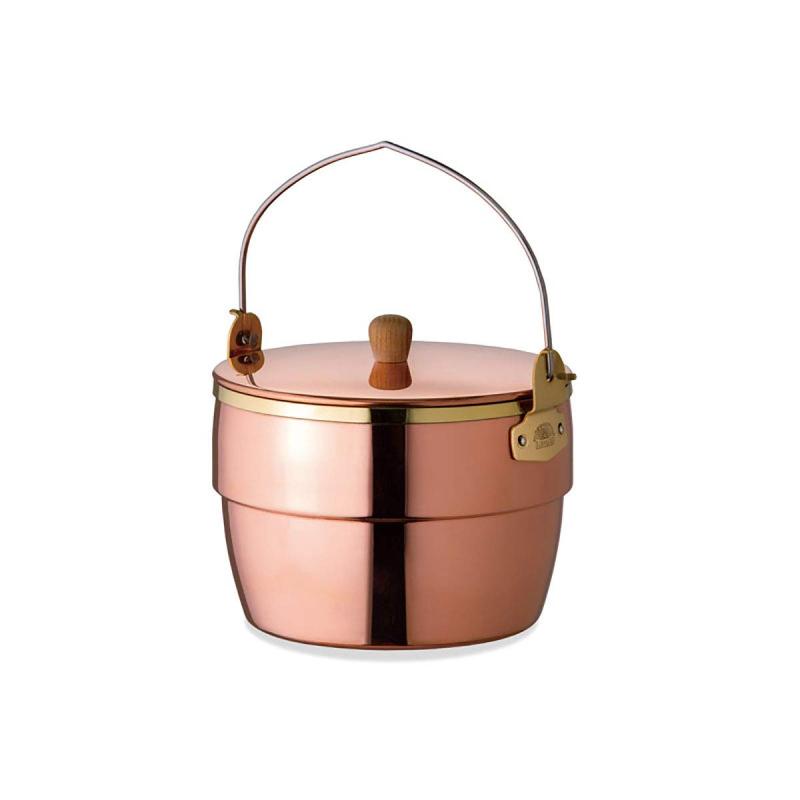 楽天新風堂[ファイヤーサイド] キャンプ コッパーオークポット Copper Oak Pot 86236