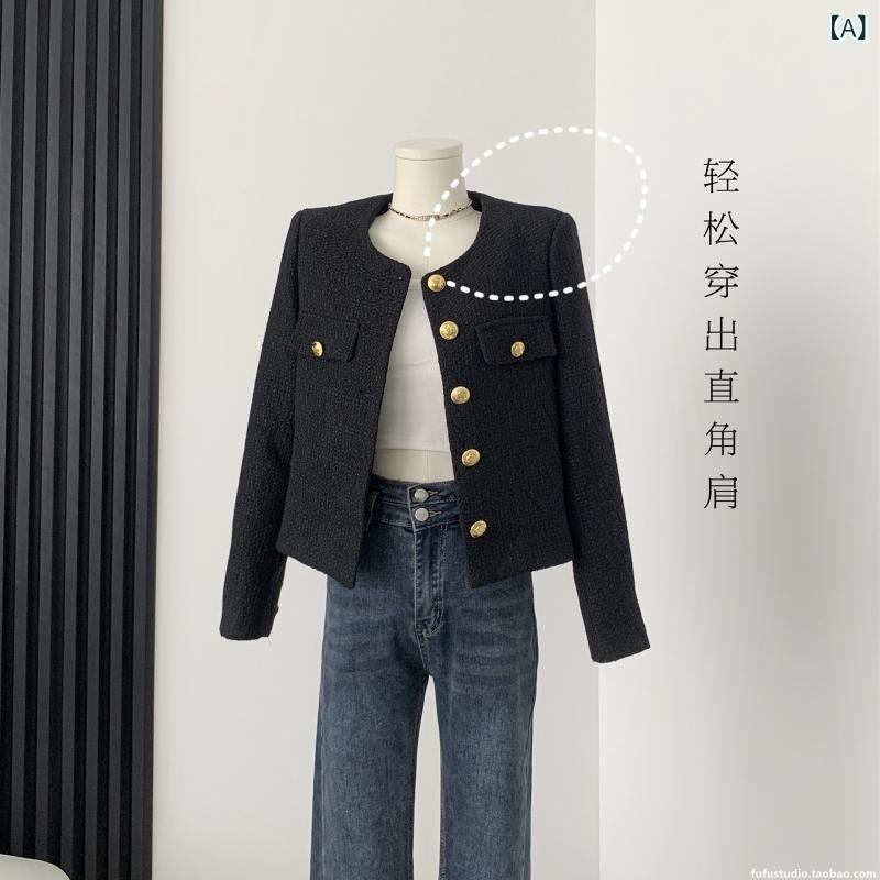 ショート丈 パーカー 羽織り用 アウター 春アウター ショート丈 パーカー 羽織り用 アウター 春アウター 小 香 風 コート 女性 春秋 ファッション 揚げ ...