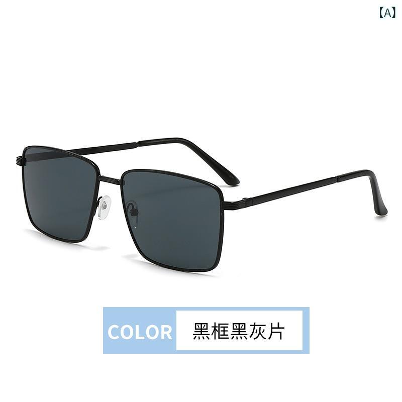 サングラス メンズ 偏光レンズ スポーツ 釣り ドライブ サングラス メンズ ドライビング メガネ サングラス メンズ フィッシング高 精 細 抗 UV メガネ(4)