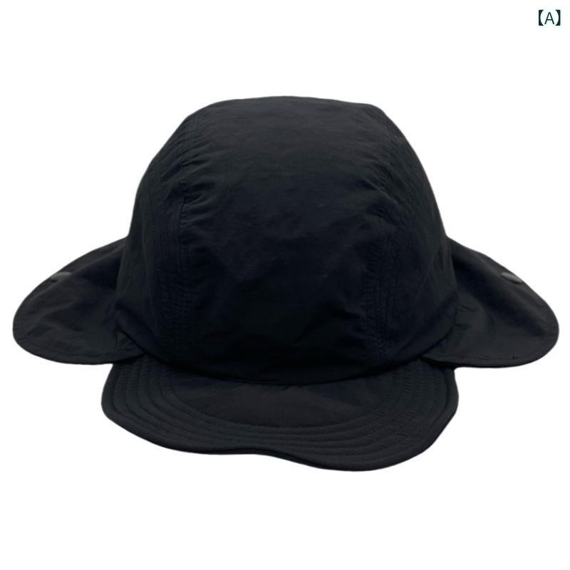 スカーフ付き帽子 レディース おしゃれ 帽子 日よけ対策 帽子 スカーフ付き帽子 レディース おしゃれ 帽子 日よけ対策 帽子 夏の 新型 ナイロン 折り畳み 運動 帽 女性 韓国 顔が 見える 日焼け防止 日よけ