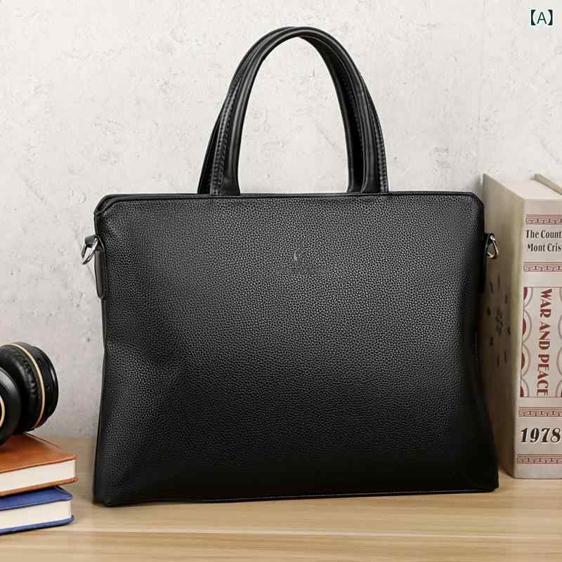 ブリーフケース ビジネスバック カンガルー高 级 感 メンズ ブリーフケース 手提げ 鞄 ビジネス 会 议 ..