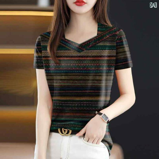ファッション 服 オシャレ カワイイ シンプル 大カワイイ サイズ 婦服 シャツ 袖 スタッキング トップス Tシャツ り 2025年 新型 夏の 起爆 女性 t シャツが 痩せている v ネック ファッション 半袖の 代理 ファッション 服 オシャレ カワイイ シンプル 大カワイイ サイズ 婦服 シャツ 袖 スタッキング トップス Tシャツ り 2025年 新型 夏の 起爆 女性 t シャツが 痩せている v ネック ファッション 半袖の 代理