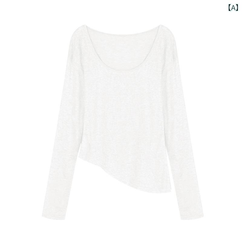 "レディース ラッシュガード 水陸両用 ウェア 紫外線対策 水着 " &ampquotレディース ラッシュガード 水陸両用 ウェア 紫外線対策 水着 &ampquot 白い 長袖の エアコンの t シャツ レディース 夏の 感の 小さい 衆は 肩の 薄手 タイプ