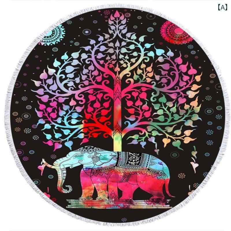 ビーチタオル 大判 タオル ビーチマット バスタオル ソファ ブランケット ラグ マルチカバー おしゃれ ..