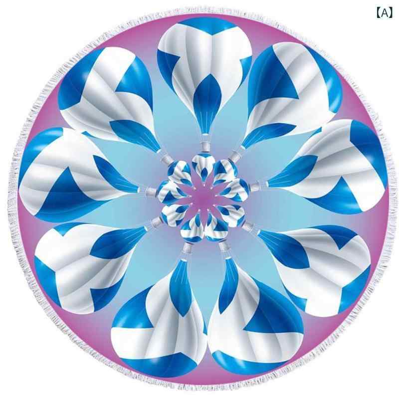 ビーチタオル 大判 タオル ビーチマット バスタオル ソファ ブランケット ラグ マルチカバー おしゃれ ..